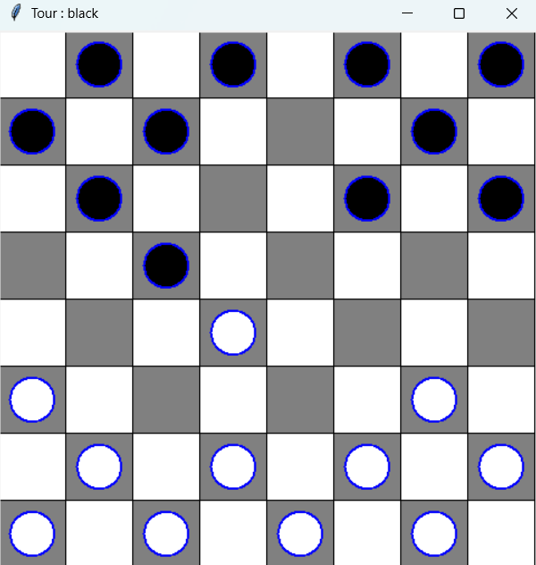 Création d’un Jeu de Dames avec Tkinter