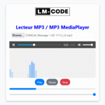 Comment créer son propre lecteur MP3