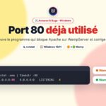Port 80 déjà utilisé sur WampServer : solution
