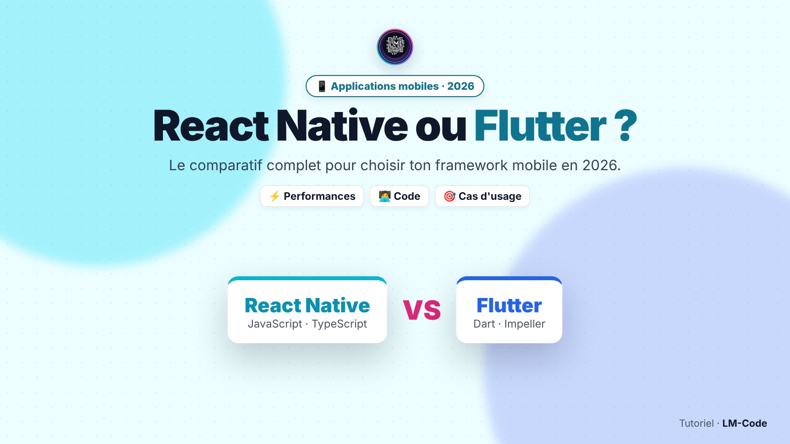 React Native ou Flutter en 2026